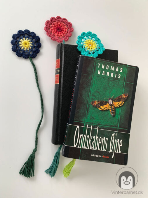 Vil du gerne hækle et personligt bogmærke? - Vinterbarnet